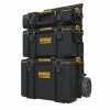 Flash Sale ✔️ DEWALT TOUGHSYSTEM 2.0 Small Tool Box with Bonus 22 in. Medium Tool Box and 24 in. Mobile Tool Box (3-Piece Set) 😉 -Deals Tool Storage Store black dewalt modular tool storage systems dwst08165w00450 64 1000
