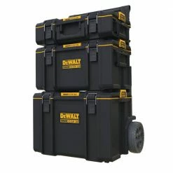 Flash Sale โ๏ธ DEWALT TOUGHSYSTEM 2.0 Small Tool Box with Bonus 22 in. Medium Tool Box and 24 in. Mobile Tool Box (3-Piece Set) ๐