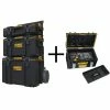 Outlet ๐ฅฐ DEWALT TOUGHSYSTEM 2.0 Small Tool Box with Bonus Medium Tool Box, Mobile Tool Box and Mechanic Tool Set (226-Piece) w/ Tool Box โค๏ธ 1 Outlet ๐ฅฐ DEWALT TOUGHSYSTEM 2.0 Small Tool Box with Bonus Medium Tool Box, Mobile Tool Box and Mechanic Tool Set (226-Piece) w/ Tool Box โค๏ธ -Deals Tool Storage Store black dewalt modular tool storage systems dwst08165w0506h 64 1000