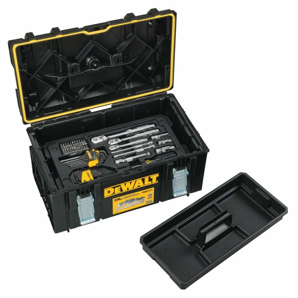 Outlet 🥰 DEWALT TOUGHSYSTEM 2.0 Small Tool Box with Bonus Medium Tool Box, Mobile Tool Box and Mechanic Tool Set (226-Piece) w/ Tool Box ❤️ 8 Outlet 🥰 DEWALT TOUGHSYSTEM 2.0 Small Tool Box with Bonus Medium Tool Box, Mobile Tool Box and Mechanic Tool Set (226-Piece) w/ Tool Box ❤️ - Image 6