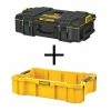 Coupon 🎁 DEWALT Tough System 2.0 Tool Box with Tray 🔥 2 Coupon 🎁 DEWALT Tough System 2.0 Tool Box with Tray 🔥 -Deals Tool Storage Store black dewalt modular tool storage systems dwst08165w8120 64 1000