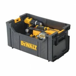 Coupon 👍 DEWALT TOUGHSYSTEM 22 in. Tote Tool Box 👍 -Deals Tool Storage Store black dewalt modular tool storage systems dwst08205 4f 1000