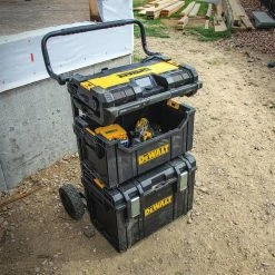 Coupon 👍 DEWALT TOUGHSYSTEM 22 in. Tote Tool Box 👍 -Deals Tool Storage Store black dewalt modular tool storage systems dwst08205 76 1000