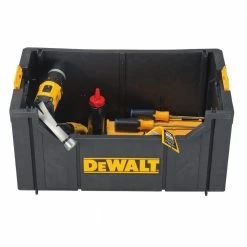 Coupon 👍 DEWALT TOUGHSYSTEM 22 in. Tote Tool Box 👍 -Deals Tool Storage Store black dewalt modular tool storage systems dwst08205 c3 1000