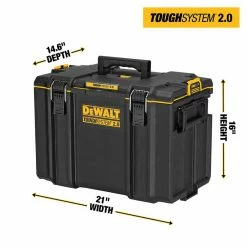 New โจ DEWALT TOUGHSYSTEM 2.0 22 in. Extra Large Tool Box ๐ 13 New โจ DEWALT TOUGHSYSTEM 2.0 22 in. Extra Large Tool Box ๐ -Deals Tool Storage Store black dewalt modular tool storage systems dwst08400 a0 1000