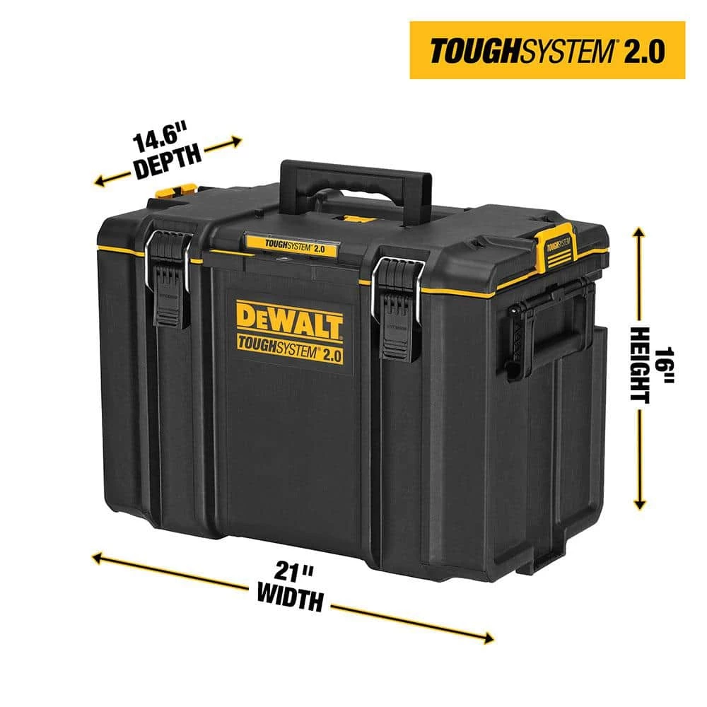 New โจ DEWALT TOUGHSYSTEM 2.0 22 in. Extra Large Tool Box ๐ 6 New โจ DEWALT TOUGHSYSTEM 2.0 22 in. Extra Large Tool Box ๐ - Image 4