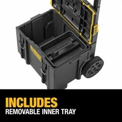 Deals ๐ DEWALT TOUGHSYSTEM 2.0 24 in. Mobile Tool Box ๐ 19 Deals ๐ DEWALT TOUGHSYSTEM 2.0 24 in. Mobile Tool Box ๐ -Deals Tool Storage Store black dewalt modular tool storage systems dwst08450 c3 1000