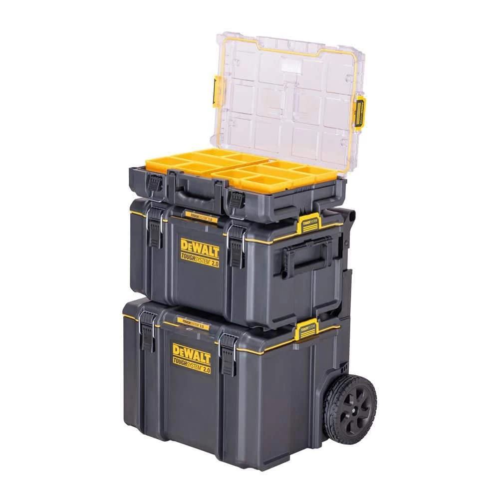 Promo ✔️ DEWALT TOUGHSYSTEM 2.0 24 in. Mobile Tool Box, 22 in. Large Tool Box and 10-Compartment Deep Small Parts Organizer ✔️ 6 Promo ✔️ DEWALT TOUGHSYSTEM 2.0 24 in. Mobile Tool Box, 22 in. Large Tool Box and 10-Compartment Deep Small Parts Organizer ✔️ - Image 4