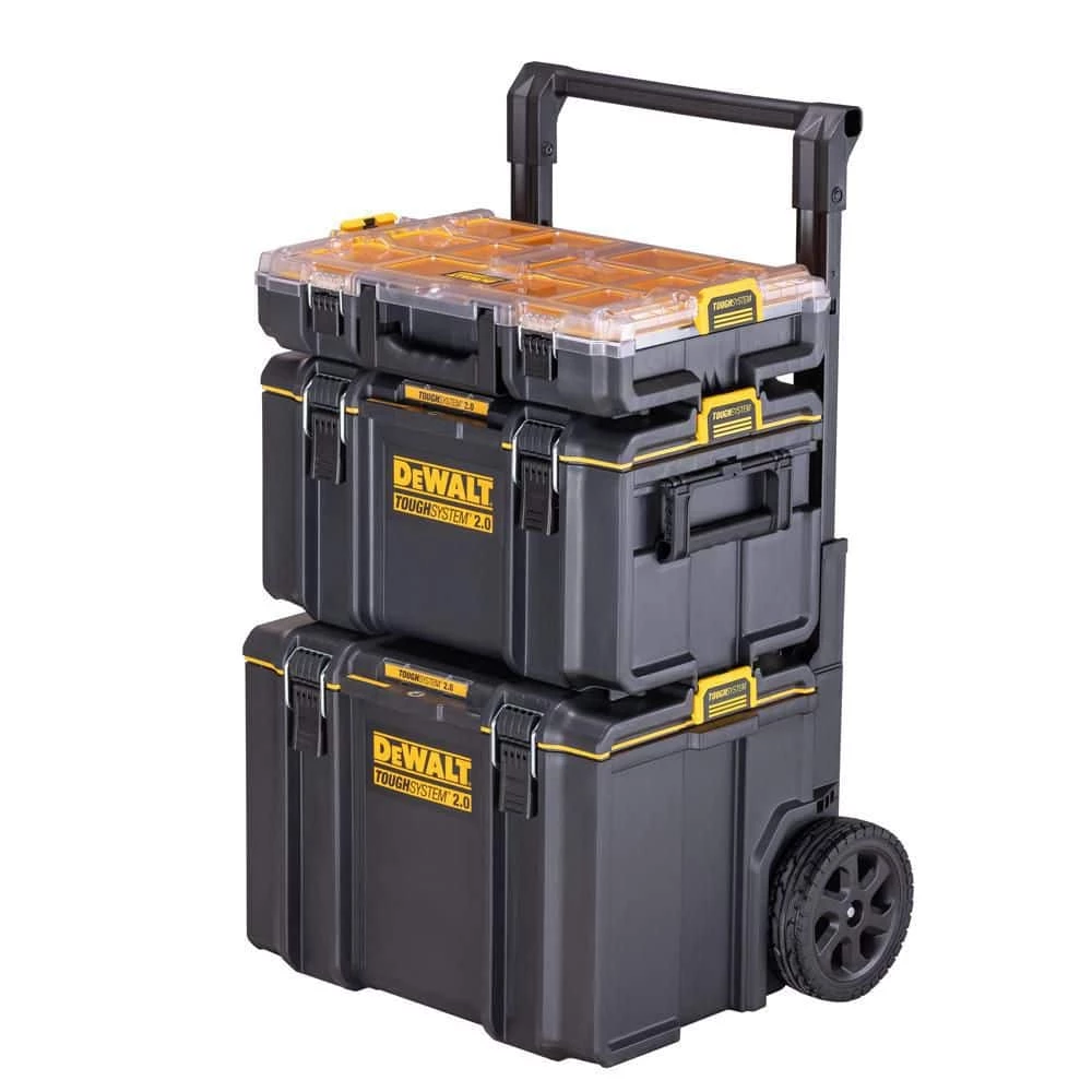 Promo ✔️ DEWALT TOUGHSYSTEM 2.0 24 in. Mobile Tool Box, 22 in. Large Tool Box and 10-Compartment Deep Small Parts Organizer ✔️ 4 Promo ✔️ DEWALT TOUGHSYSTEM 2.0 24 in. Mobile Tool Box, 22 in. Large Tool Box and 10-Compartment Deep Small Parts Organizer ✔️ - Image 2