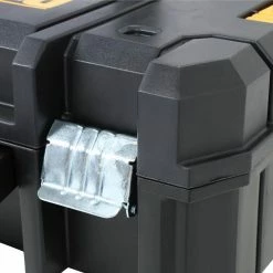 Discount ๐งจ DEWALT TSTAK II 13 in. Stackable Flat Top Tool Storage Case ๐ 12 Discount ๐งจ DEWALT TSTAK II 13 in. Stackable Flat Top Tool Storage Case ๐ -Deals Tool Storage Store black dewalt modular tool storage systems dwst17807 40 1000