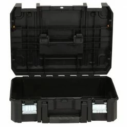 Discount ๐งจ DEWALT TSTAK II 13 in. Stackable Flat Top Tool Storage Case ๐ 15 Discount ๐งจ DEWALT TSTAK II 13 in. Stackable Flat Top Tool Storage Case ๐ -Deals Tool Storage Store black dewalt modular tool storage systems dwst17807 66 1000
