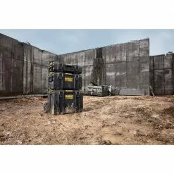 Wholesale 😍 DEWALT ToughSystem 2.0 24 in. Tower Tool Box System (3-Piece Set) 🤩 -Deals Tool Storage Store black dewalt modular tool storage systems dwst60437 1d 1000