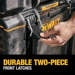 Wholesale 😍 DEWALT ToughSystem 2.0 24 in. Tower Tool Box System (3-Piece Set) 🤩 -Deals Tool Storage Store black dewalt modular tool storage systems dwst60437 1f 1000