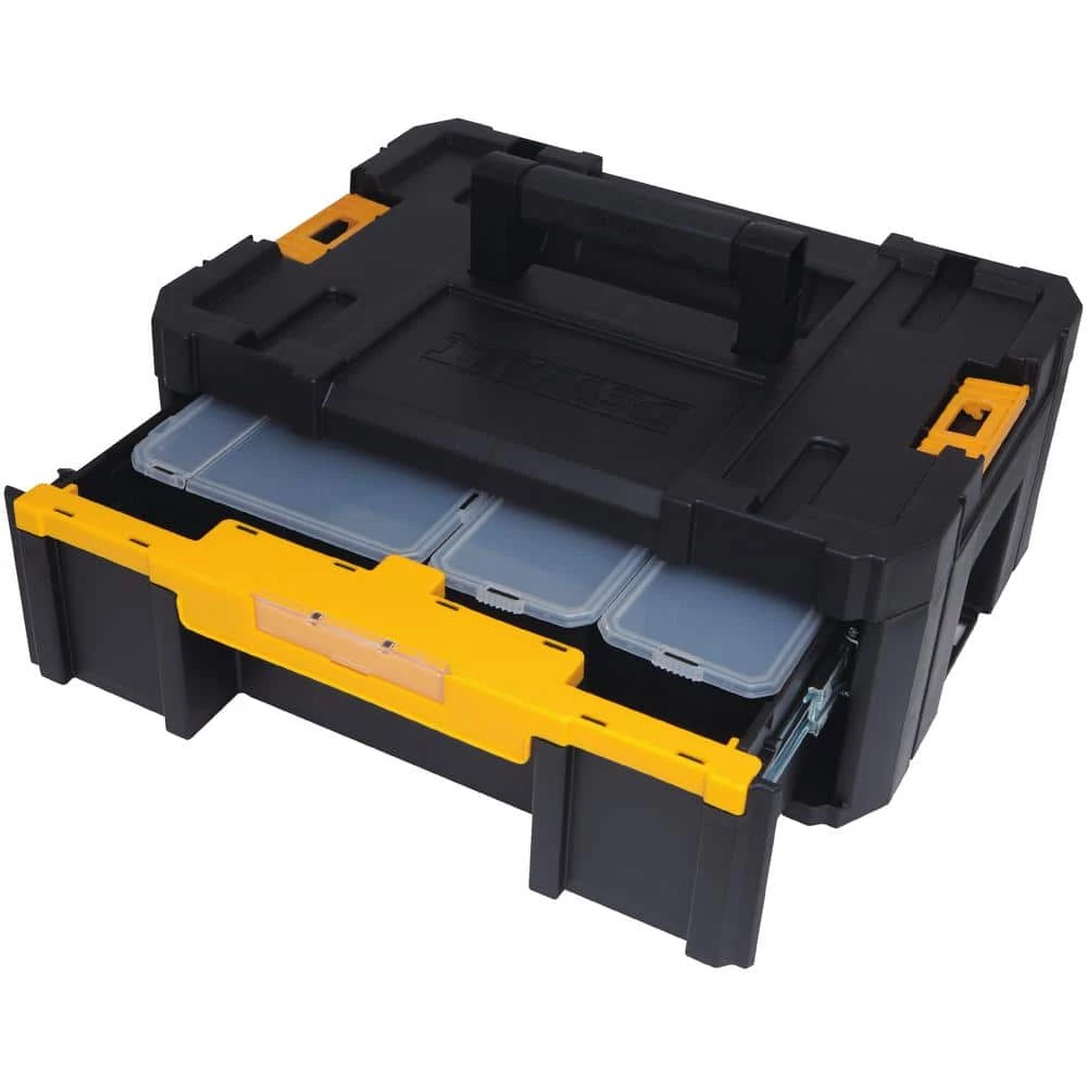 Deals 😍 DEWALT TSTAK VI 17 in. Tool Box, TSTAK II Tool Box, TSTAK III Organizer and Trolley Storage System Combo Set (4 Components) ⌛ 4 Deals 😍 DEWALT TSTAK VI 17 in. Tool Box, TSTAK II Tool Box, TSTAK III Organizer and Trolley Storage System Combo Set (4 Components) ⌛ - Image 2
