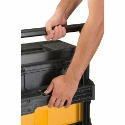 Deals ❤️ DEWALT 16 in. 4-in-1 Cantilever Tool Box Mobile Work Center 👏 -Deals Tool Storage Store black dewalt portable tool boxes dwst20880 66 1000