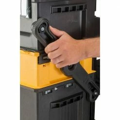 Deals ❤️ DEWALT 16 in. 4-in-1 Cantilever Tool Box Mobile Work Center 👏 -Deals Tool Storage Store black dewalt portable tool boxes dwst20880 77 1000