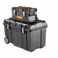 Best Sale 🧨 DEWALT Tough Chest 38 in. 63 Gal. Mobile Tool Box 😀 -Deals Tool Storage Store black dewalt portable tool boxes dwst38000 40 1000