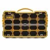 Hot Sale 😀 DEWALT 20-Compartment Pro Small Parts Organizer 😉 -Deals Tool Storage Store black dewalt small parts organizers dwst14830 64 1000