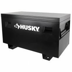 Best reviews of 🥰 Husky 48 in. W x 24 in. D Steel Job Site Tool Box in Black 😍 -Deals Tool Storage Store black husky jobsite boxes h48jsb c3 1000