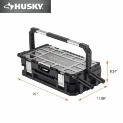 Discount ❤️ Husky 22 in. 22-Compartment Connect Cantilever Organizer for Small Parts Organizer 🌟 18 Discount ❤️ Husky 22 in. 22-Compartment Connect Cantilever Organizer for Small Parts Organizer 🌟 -Deals Tool Storage Store black husky modular tool storage systems 230379 77 1000