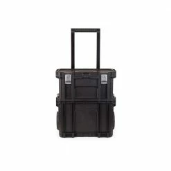 Promo 🔔 Husky 22 in. Connect Rolling System Plastic Tool Box 🎁 -Deals Tool Storage Store black husky modular tool storage systems 230381 1f 1000
