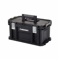 Discount 🛒 Husky 22 in. Connect Rolling System Tool Box 😀 -Deals Tool Storage Store black husky modular tool storage systems 230381 44 1000 1