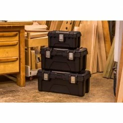 Wholesale 🥰 Husky 16 in. Black Plastic Portable Tool Box with Metal Latches ❤️ 19 Wholesale 🥰 Husky 16 in. Black Plastic Portable Tool Box with Metal Latches ❤️ -Deals Tool Storage Store black husky portable tool boxes 235574 76 1000