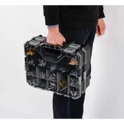 Buy ✔️ Husky 36-Compartment Interlocking Small Parts Organizer in Black (2-Pack) ❤️ 7 Buy ✔️ Husky 36-Compartment Interlocking Small Parts Organizer in Black (2-Pack) ❤️ -Deals Tool Storage Store black husky portable tool boxes thd2020 002 31 1000