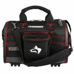 Discount โ๏ธ Husky 16 in. Large Mouth Tool Bag with Tool Wall ๐ฅฐ 26 Discount โ๏ธ Husky 16 in. Large Mouth Tool Bag with Tool Wall ๐ฅฐ -Deals Tool Storage Store black husky tool bags 67126 02 1f 1000