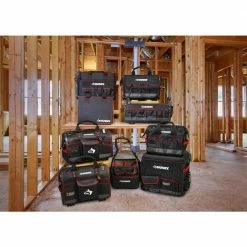 Cheapest 😍 Husky 20 in. Pro Tool Tote with Removable Tool Wall 🎉 -Deals Tool Storage Store black husky tool bags 67129 02 31 1000
