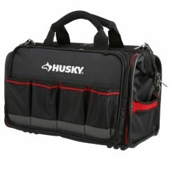 Cheapest โจ Husky 18 in. Tech Tool Bag ๐ 27 Cheapest โจ Husky 18 in. Tech Tool Bag ๐ -Deals Tool Storage Store black husky tool bags 67130 02 44 1000