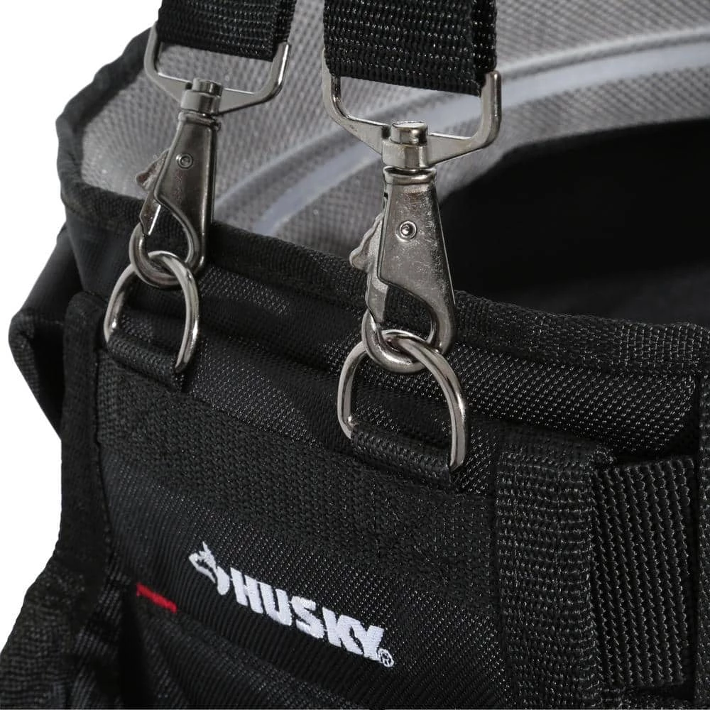 Wholesale ๐ Husky 2-Bag 18 -Pocket Black Framer's Suspension Rig Work Tool Belt with Suspenders ๐คฉ 7 Wholesale ๐ Husky 2-Bag 18 -Pocket Black Framer's Suspension Rig Work Tool Belt with Suspenders ๐คฉ - Image 5