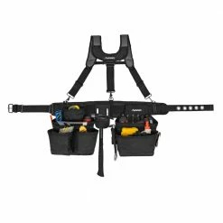 Buy 👏 Husky 16-Pocket Black Carpenter's Tool Belt with Suspenders 😉 14 Buy 👏 Husky 16-Pocket Black Carpenter's Tool Belt with Suspenders 😉 -Deals Tool Storage Store black husky tool belts hd00144 c3 1000