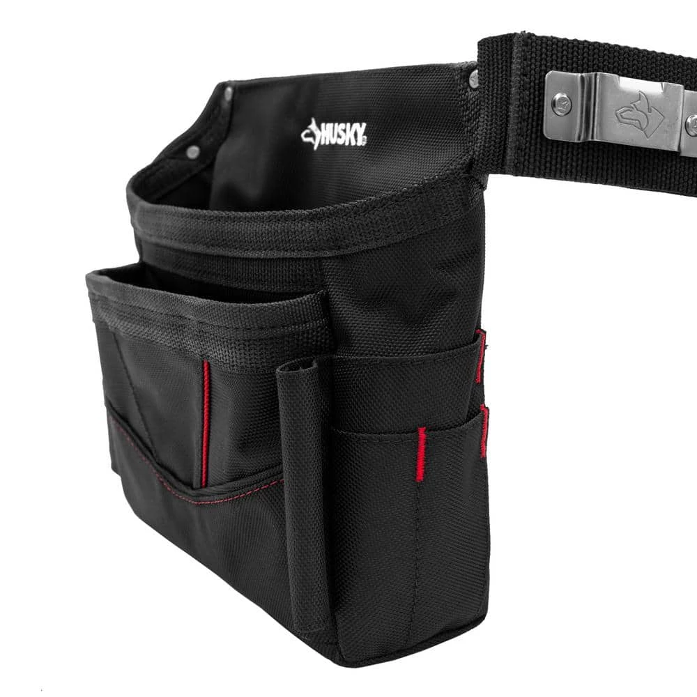 Top 10 🌟 Husky 6-Pocket Black Tool Belt Pouch 💯 7 Top 10 🌟 Husky 6-Pocket Black Tool Belt Pouch 💯 - Image 5