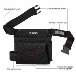 Top 10 🌟 Husky 6-Pocket Black Tool Belt Pouch 💯 9 Top 10 🌟 Husky 6-Pocket Black Tool Belt Pouch 💯 -Deals Tool Storage Store black husky tool belts hd335088 th 40 1000