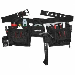 New 😀 Husky Black Handyman Tool Belt (12-Pocket) ⌛ -Deals Tool Storage Store black husky tool belts hd793857 th 4f 1000