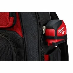 Budget 👍 Milwaukee 15 in. Ultimate Jobsite 🎒 Backpack with 25 ft. x 1 in. Compact Magnetic Tape Measure ✨ -Deals Tool Storage Store black milwaukee tool bags 48 22 8201 48 22 0325 44 1000