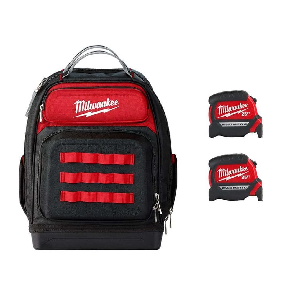 Best reviews of ๐ Milwaukee 15 in. Ultimate Jobsite ๐ Backpack with 25 ft. x 1 in. Compact Magnetic Tape Measure (2-Pack) ๐ 3 Best reviews of ๐ Milwaukee 15 in. Ultimate Jobsite ๐ Backpack with 25 ft. x 1 in. Compact Magnetic Tape Measure (2-Pack) ๐