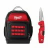 Cheap 🎁 Milwaukee 15 in. Ultimate Jobsite 🎒 Backpack with 5-in-1 Folding Knife 🔔 -Deals Tool Storage Store black milwaukee tool bags 48 22 8201 48 22 1540 64 1000