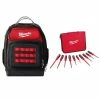 Cheapest ✔️ Milwaukee 15 in. Ultimate Jobsite 🎒 Backpack with 1000-Volt Insulated Screwdriver Set and Case (12-Piece) 💯 -Deals Tool Storage Store black milwaukee tool bags 48 22 8201 48 22 2210 64 1000