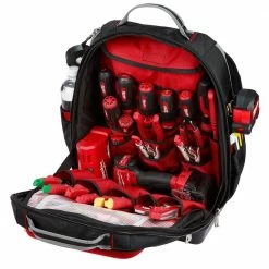 Discount 😉 Milwaukee 15 in. Ultimate Jobsite 🎒 Backpack with 9-in-1 Square Drive Ratcheting Multi-Bit Screwdriver 💯 -Deals Tool Storage Store black milwaukee tool bags 48 22 8201 48 22 2322 1d 1000