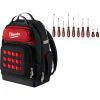 Best Pirce ✨ Milwaukee 15 in. Ultimate Jobsite 🎒 Backpack with Screwdriver Set (11-Piece) ✨ -Deals Tool Storage Store black milwaukee tool bags 48 22 8201 48 22 2710 64 1000