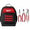Buy 🛒 Milwaukee 15 in. Ultimate Jobsite 🎒 Backpack with 3-Piece Pliers Kit 🛒 -Deals Tool Storage Store black milwaukee tool bags 48 22 8201 48 22 6331 64 1000