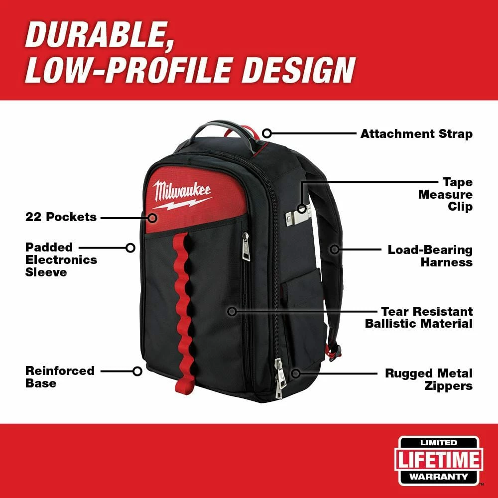 Buy ๐ Milwaukee Low Profile ๐ Backpack ๐ 4 Buy ๐ Milwaukee Low Profile ๐ Backpack ๐ - Image 2