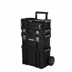 Outlet 👏 Husky Connect 2-Drawer 13-Compartment Small Parts Organizer 🔔 -Deals Tool Storage Store black modular tool storage systems 248984 44 1000