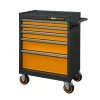 Best deal 👍 GEARWRENCH 26 in. 5-Drawer GSX Series Rolling Tool Cabinet 🎉 -Deals Tool Storage Store black molten orange gearwrench tool cabinets 83241 64 1000