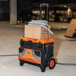 Cheap ๐ Klein Tools Tradesman Pro Tool Master Rolling Tool Bag, 19 Pockets, 22-Inch ๐ 19 Cheap ๐ Klein Tools Tradesman Pro Tool Master Rolling Tool Bag, 19 Pockets, 22-Inch ๐ -Deals Tool Storage Store black orange klein tools portable tool boxes 55473rtb 1d 1000