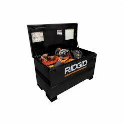Cheap 😉 RIDGID 48 in. W x 24 in. D x 28.5 in. H Universal Storage Chest 🔥 -Deals Tool Storage Store black ridgid jobsite boxes rb48 c3 1000