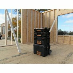 New 😀 RIDGID Pro System Gear 10-Compartment Small Parts Organizer ✔️ -Deals Tool Storage Store black ridgid modular tool storage systems 238093 44 1000