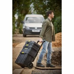 Budget ✔️ Stanley Rolling Workshop Tower 🛒 -Deals Tool Storage Store black stanley portable tool boxes stst60500 fa 1000